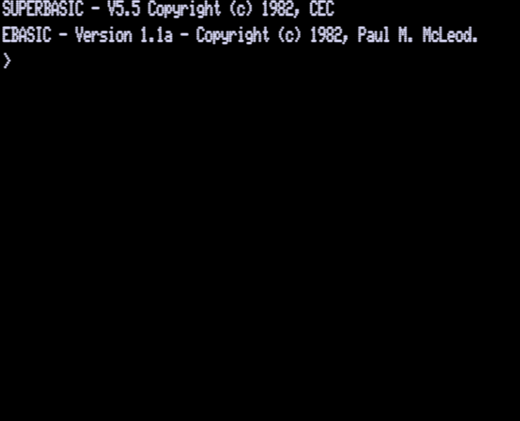 Screen shot